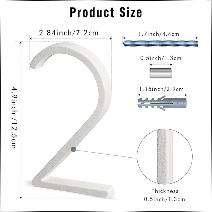 5" Address Number - Add-On